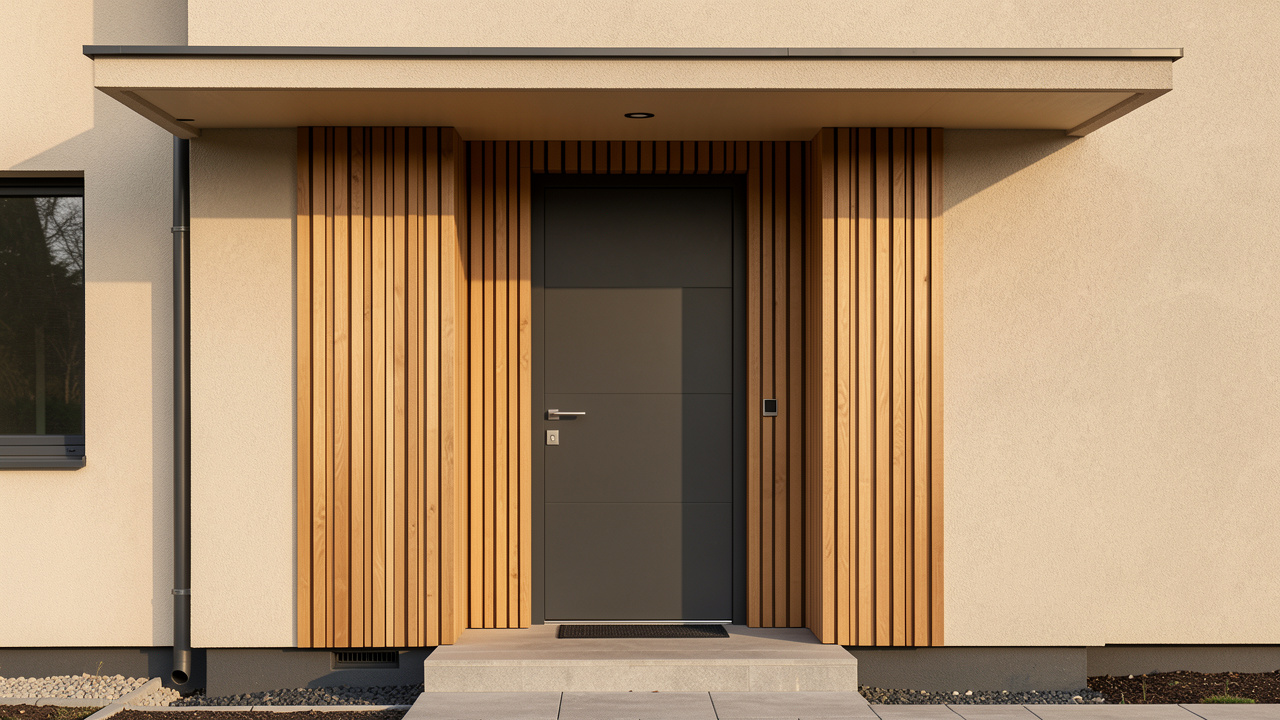 Bardage autour d’une porte d’entrée : comment structurer et protéger la façade ?