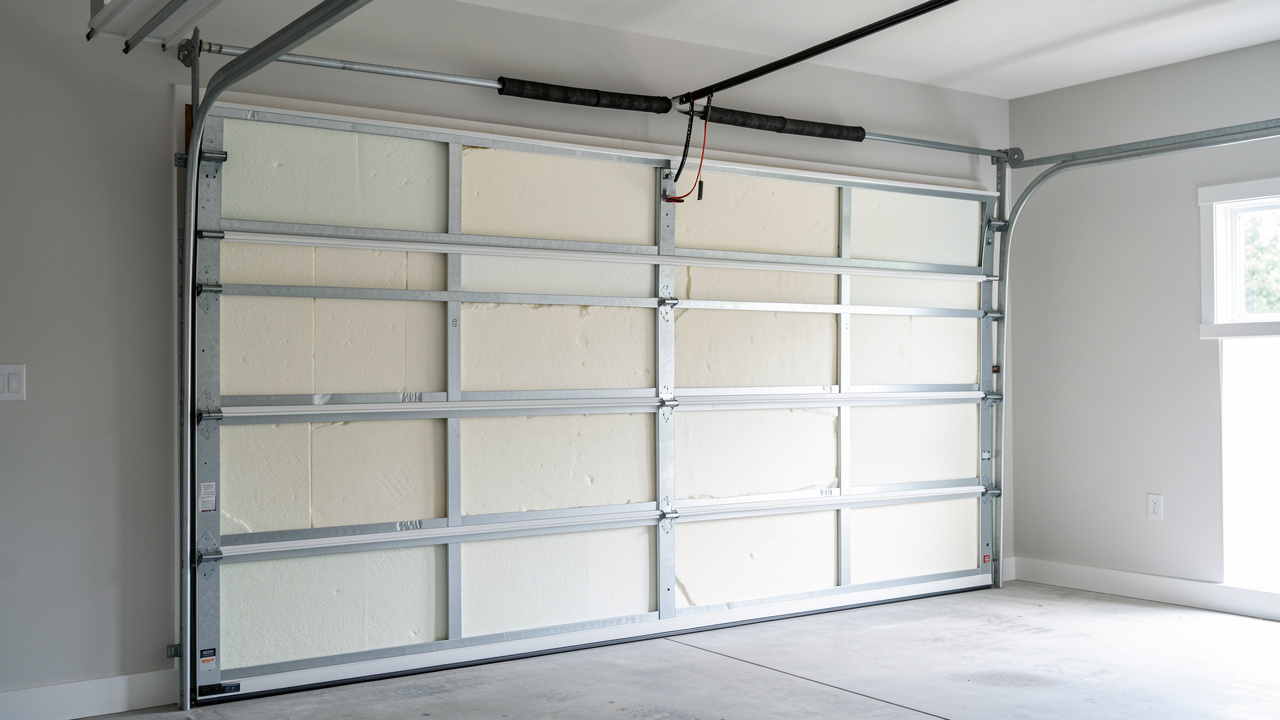 Polystyrène dans une porte de garage : quels atouts pour l’isolation et quels points vérifier ?