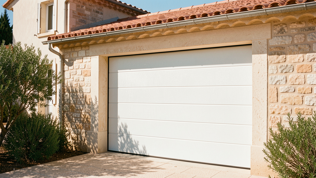 Porte de garage en vinyle : une solution durable face au soleil et à l’humidité du Var ?