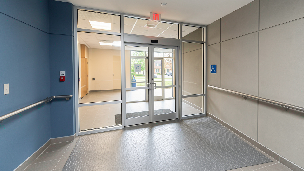 Porte d’entrée PMR : quelles dimensions et quels équipements pour un accès confortable ?