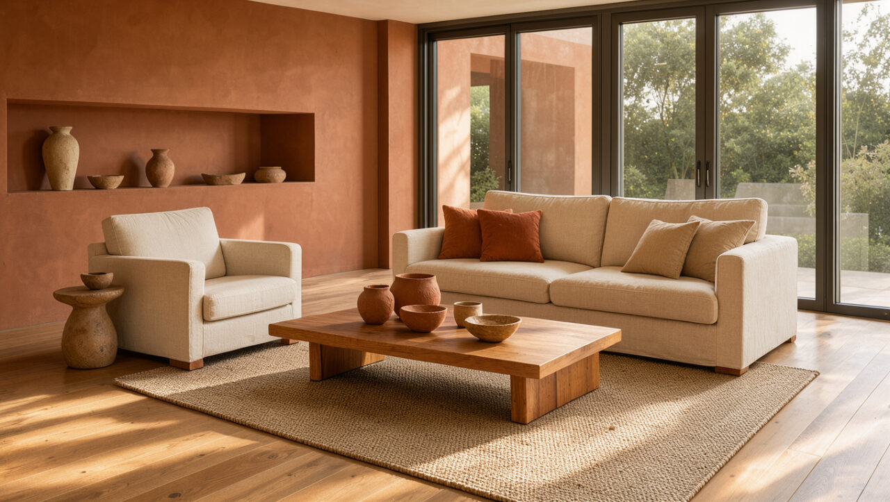 Terre cuite et vitrage : quelles associations pour apporter chaleur et lumière à votre intérieur ?